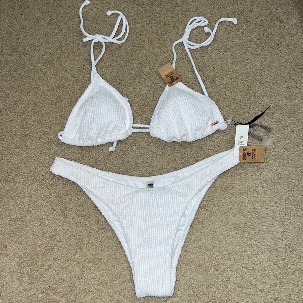 Pink bikini set